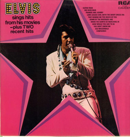 Elvis Presley-Sings Hits From His Movies-RCA-Vinyl LP