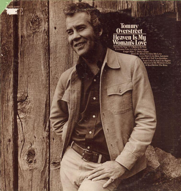 Tommy Overstreet-Heaven Is My Woman's Love-Dot-Vinyl LP