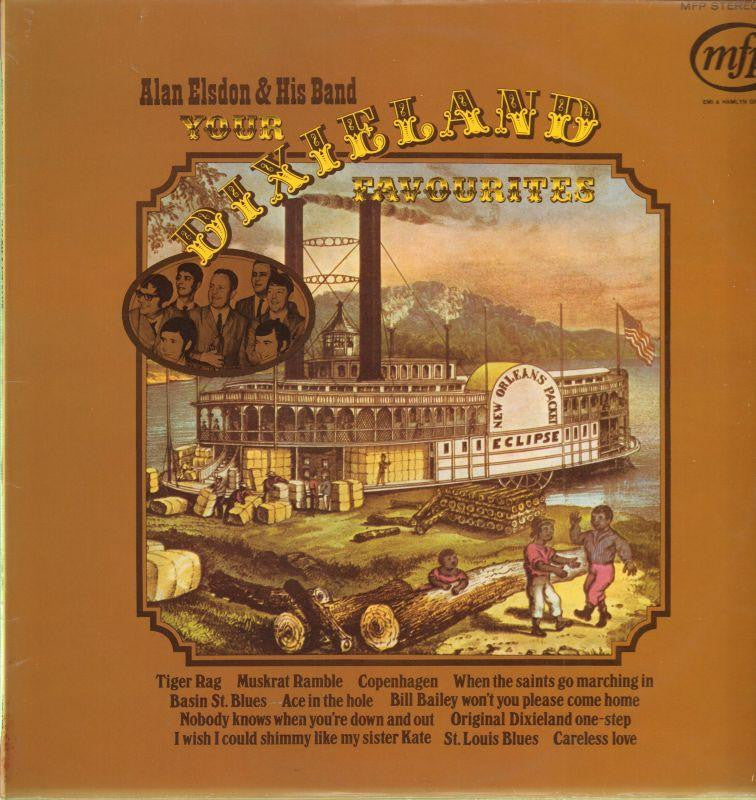 Alan Elsdon And His Jazz Band-Your Dixieland Favourites-MFP-Vinyl LP