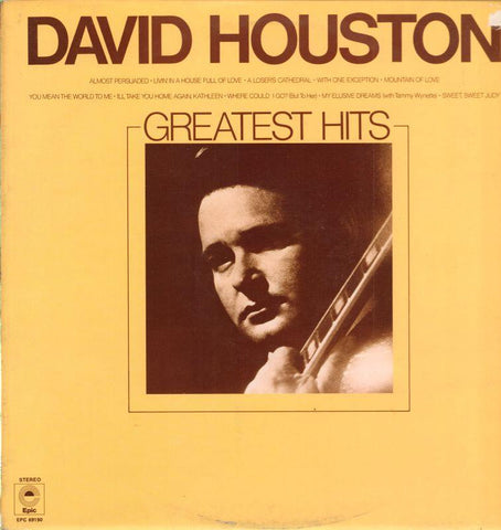 David Houston-Greatest Hits-Epic-Vinyl LP