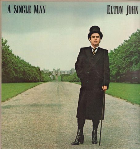 Elton John -A Single Man-Rocket Record Company-Vinyl LP Gatefold