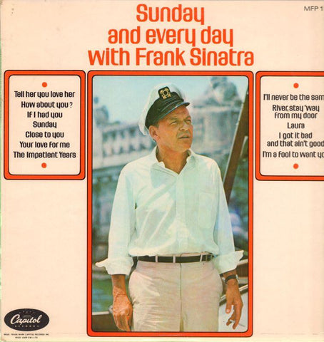Frank Sinatra-Sunday And Every Day-Capitol-Vinyl LP