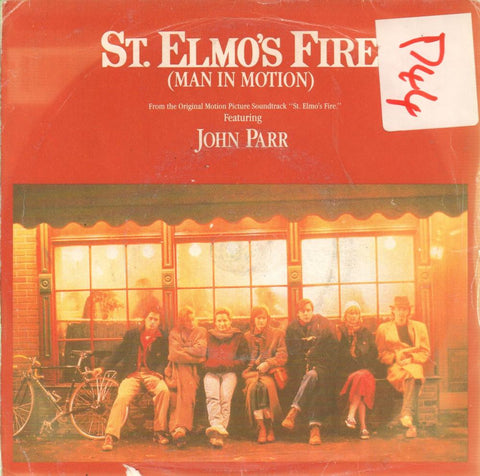 John Parr-St Elmo's Fire-LONDON-7" Vinyl P/S