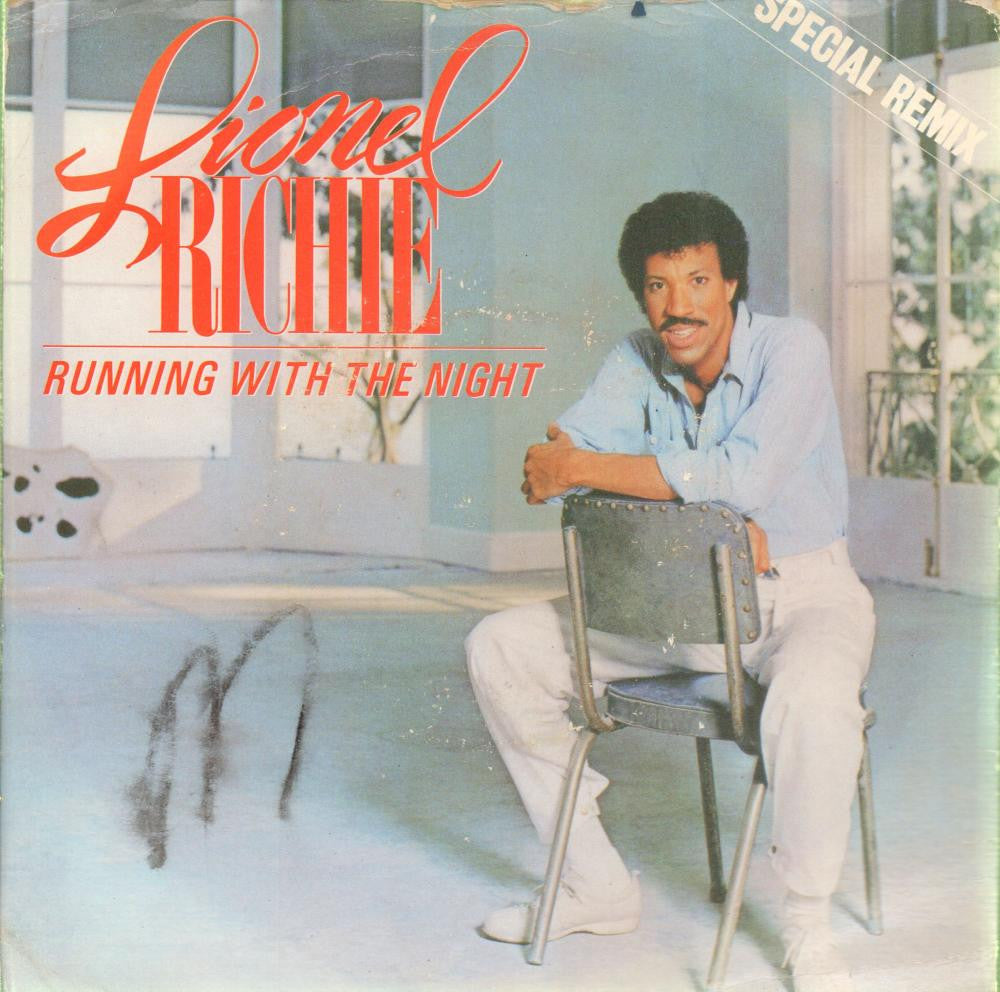 Lionel Richie-Running With The Night-Motown-7" Vinyl P/S