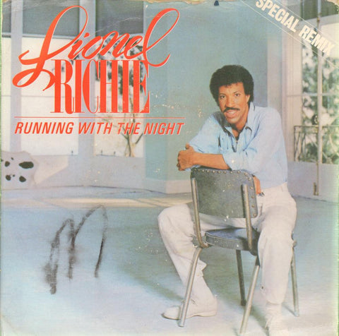 Lionel Richie-Running With The Night-Motown-7" Vinyl P/S