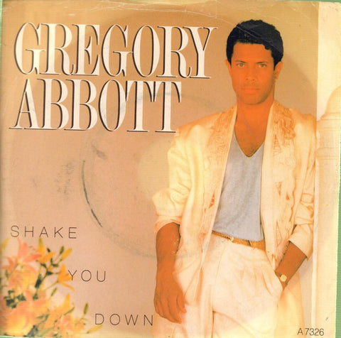 Gregory Abbott-Shake You Down-CBS-7" Vinyl P/S