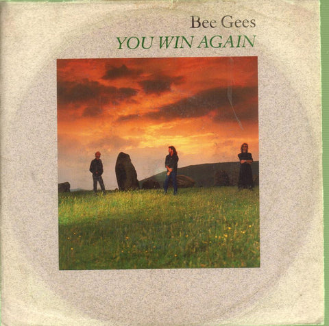 Bee Gees-You Win Again-Warner-7" Vinyl P/S