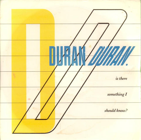 Duran Duran-Is There Something I Should Know-EMI-7" Vinyl P/S