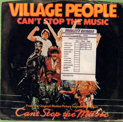 Village People-Can't Stop The Music-Casablanca-7" Vinyl P/S