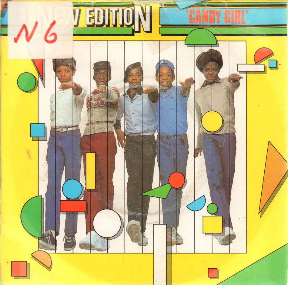 New Edition-Candy Girl-London-7" Vinyl P/S