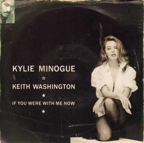 Kylie Minogue & Keith Washington-If You Were With Me Now-PWL-7" Vinyl P/S