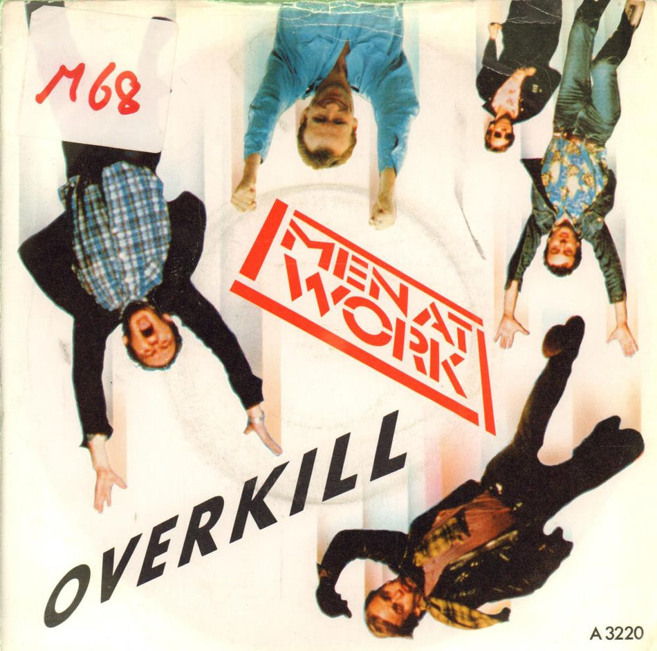 Men At Work-Overkill-Epic-7" Vinyl P/S