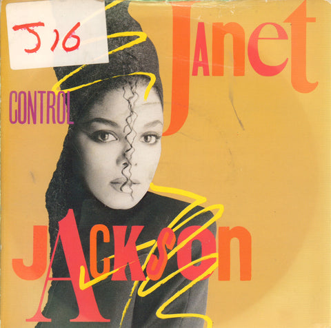 Janet Jackson-Control-A&M-7" Vinyl P/S