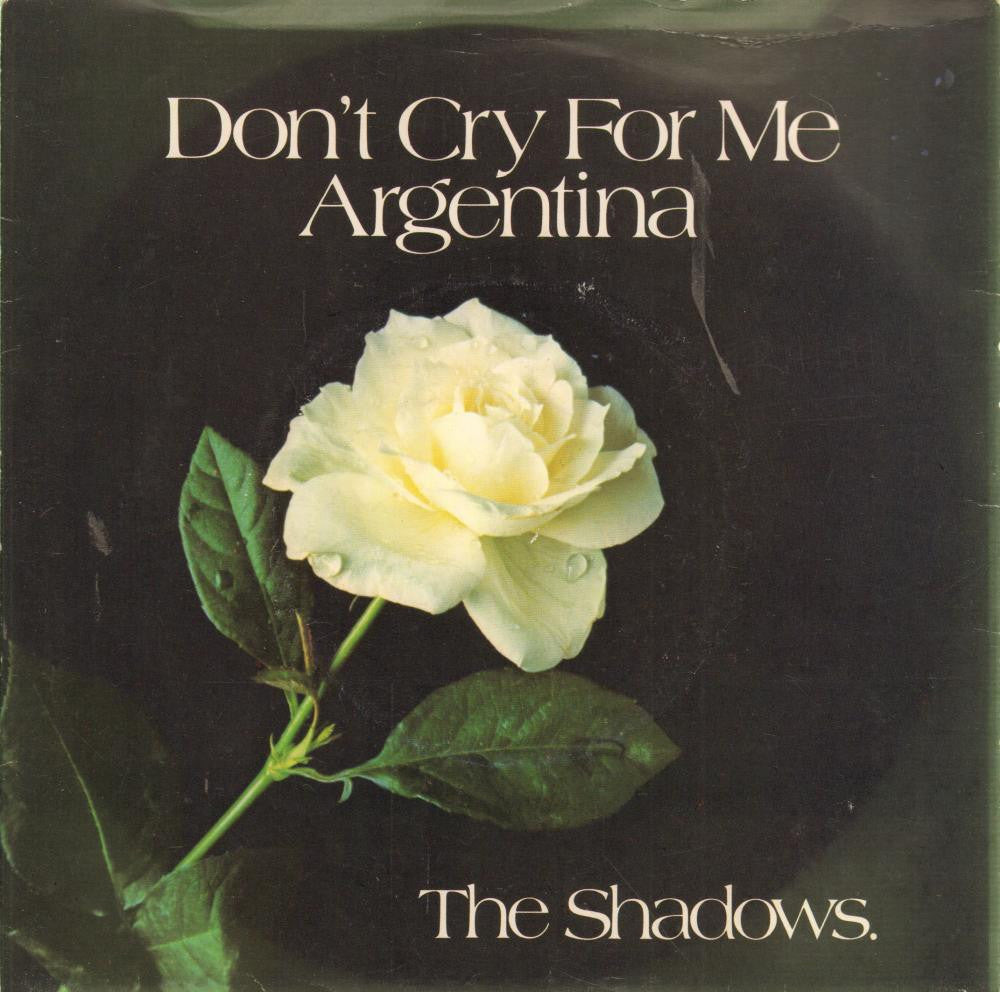 The Shadows-Don't Cry For Me Argentina-EMI 2890-7" Vinyl P/S