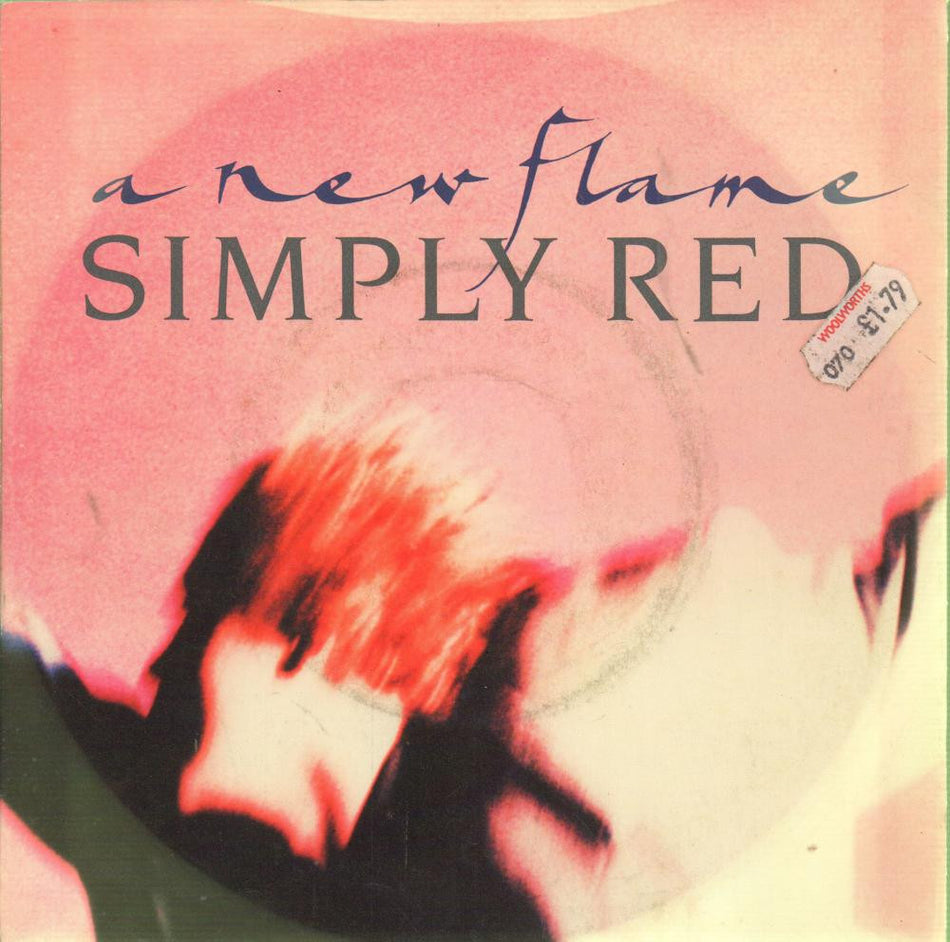Simply Red-A New Flame-WEA-7" Vinyl P/S