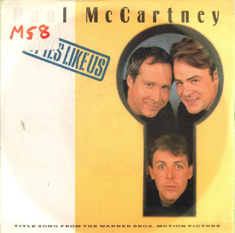 Paul McCartney-Spies Like Us-Parlophone-7" Vinyl P/S
