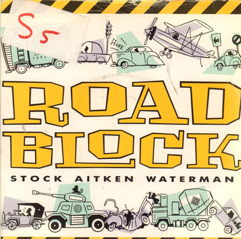 Stock Aitken Waterman-Road Block-A&M-7" Vinyl P/S