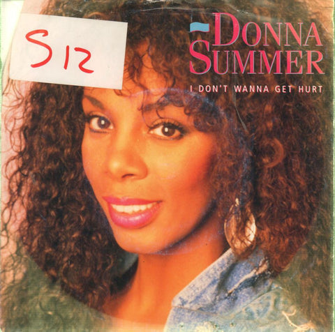 Donna Summer-I Don't Wanna Get Hurt-Warner-7" Vinyl P/S