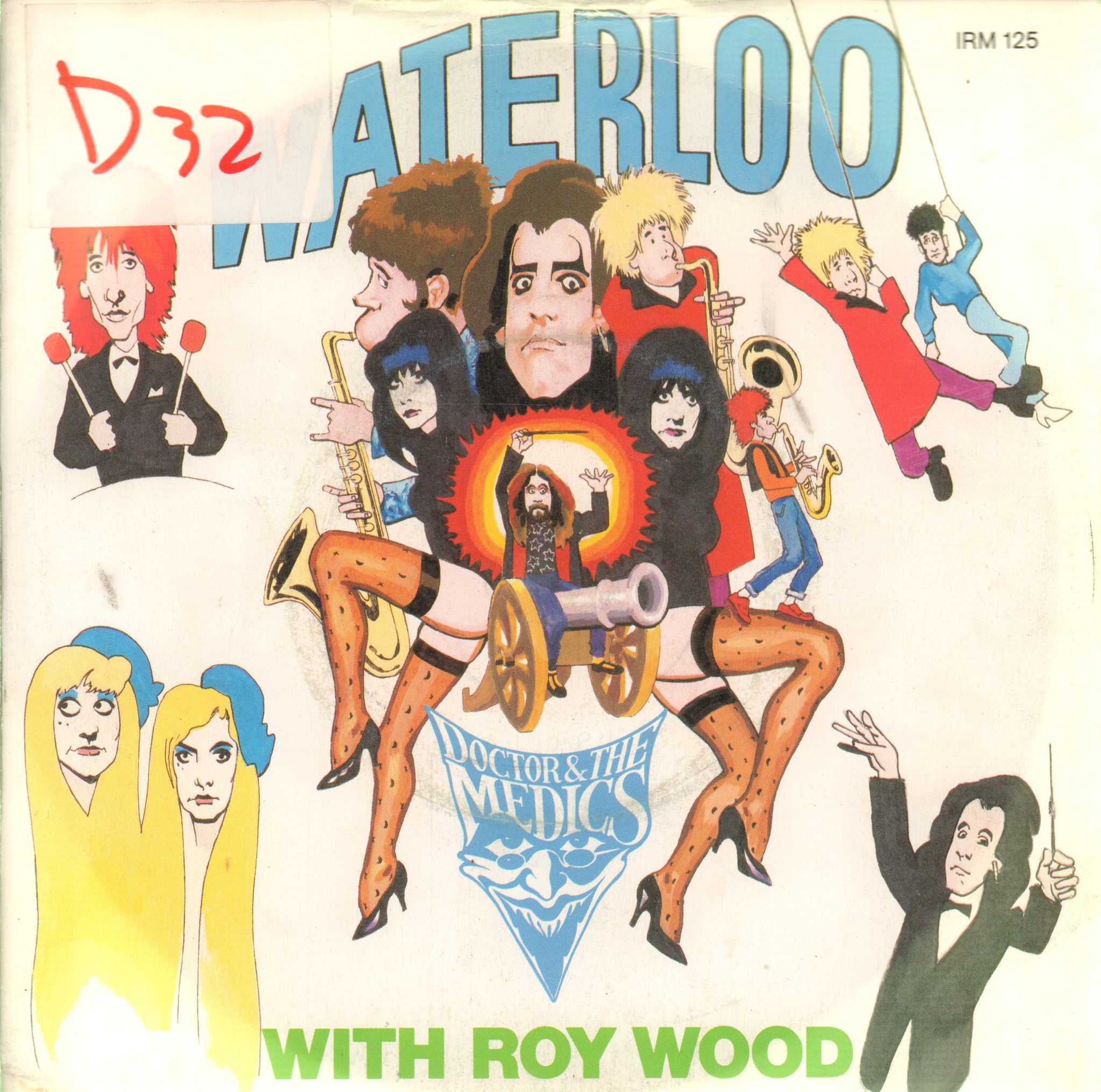 Doctor And The Medics-Waterloo-IRS-7" Vinyl P/S