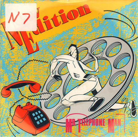 New Edition-Mr Telephone Man-MCA-7" Vinyl P/S