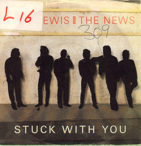 Huey Lewis And The News-Stuck With You-Chrysalis-7" Vinyl P/S