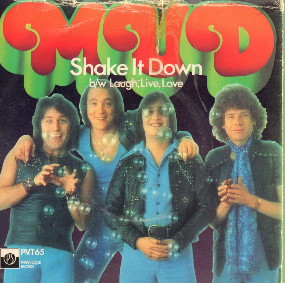 Mud-Shake It Down-Private Stock-7" Vinyl P/S