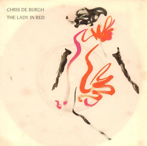 Chris De Burgh-The Lady In Red-A&M-7" Vinyl P/S