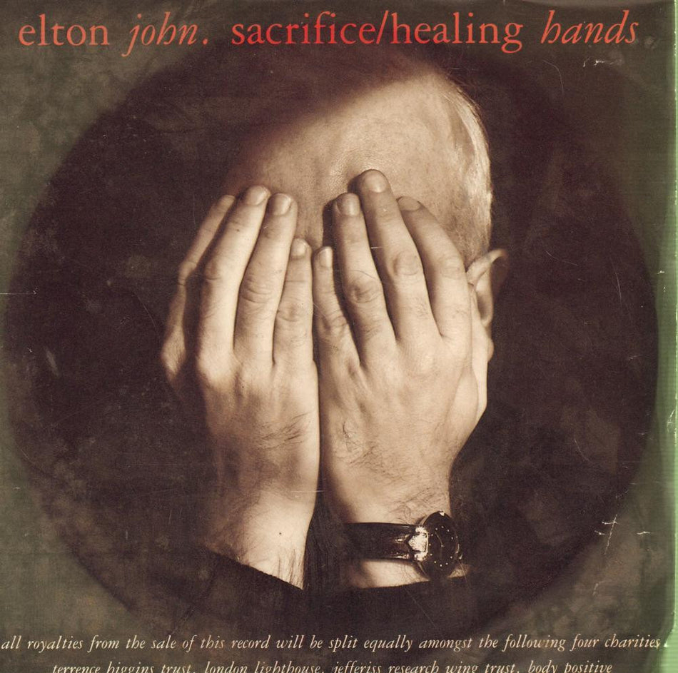 Elton John-Sacrifice-Rocket Record Co.-7" Vinyl P/S