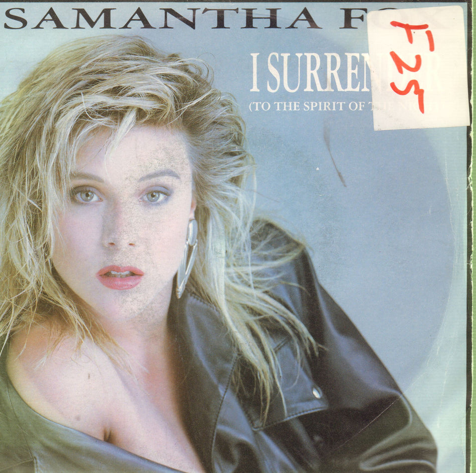 Samantha Fox-I Surrender-Zomba-7" Vinyl P/S
