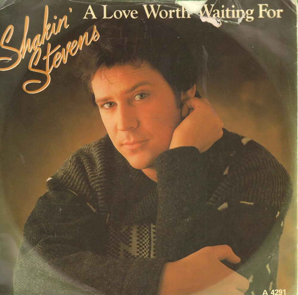 Shakin' Stevens-A Love Worth Waiting For-CBS-7" Vinyl P/S