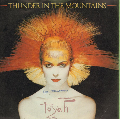 Toyah-Thunder In The Mountains-Safari-7" Vinyl P/S