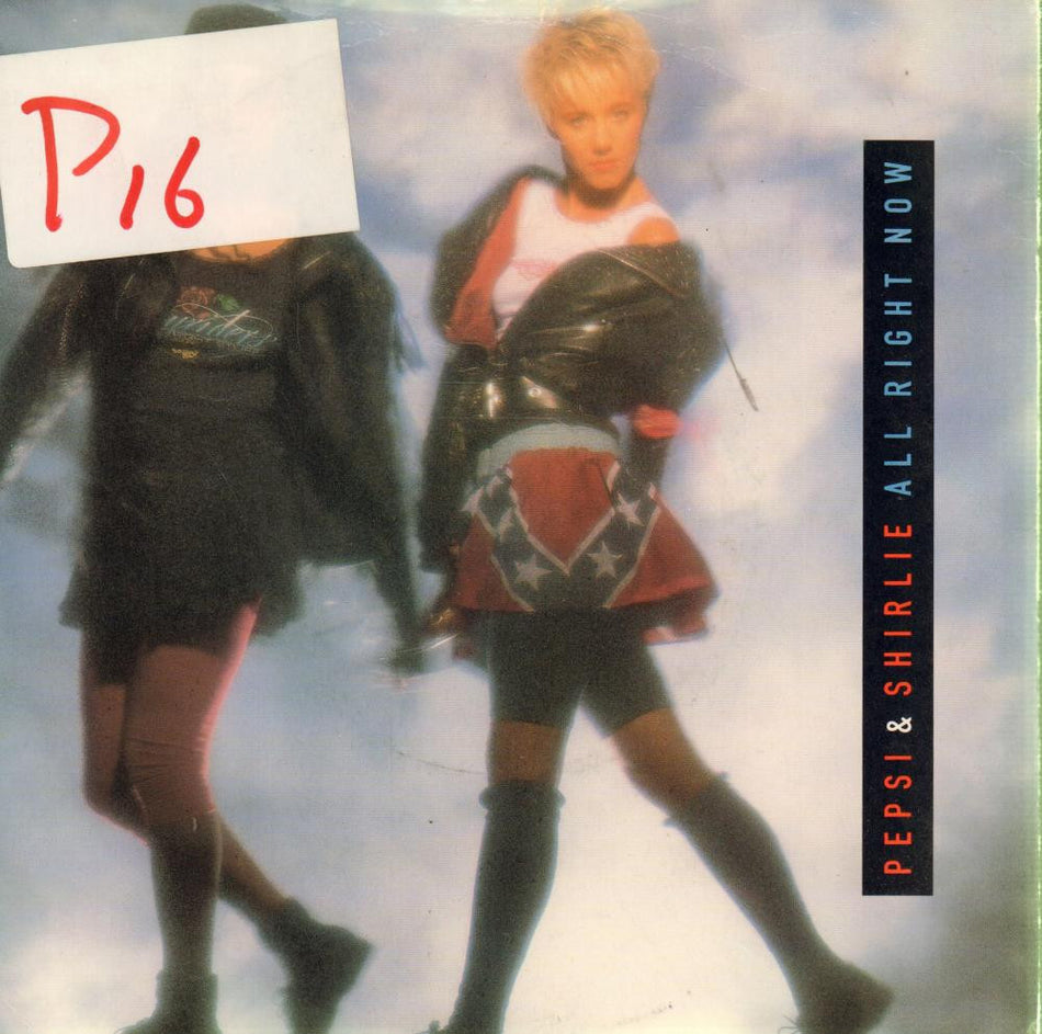 Pepsi & Shirlie-All Right Now-Polydor-7" Vinyl P/S