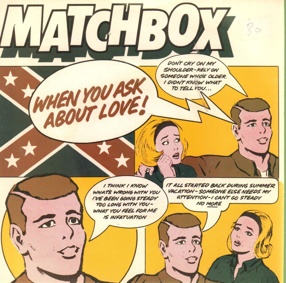 Matchbox-When You Ask About Love-Magnet-7" Vinyl P/S