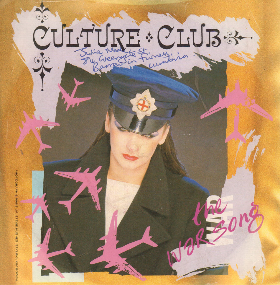 Culture Club-The War Song-Virgin-7" Vinyl P/S