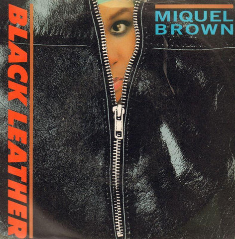 Miquel Brown-Black Leather-Record Shack-7" Vinyl P/S