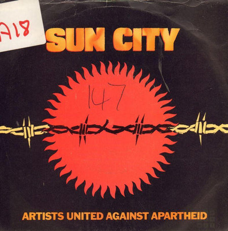 Artists United Against Apartheid-Sun City-Manhattan-7" Vinyl P/S