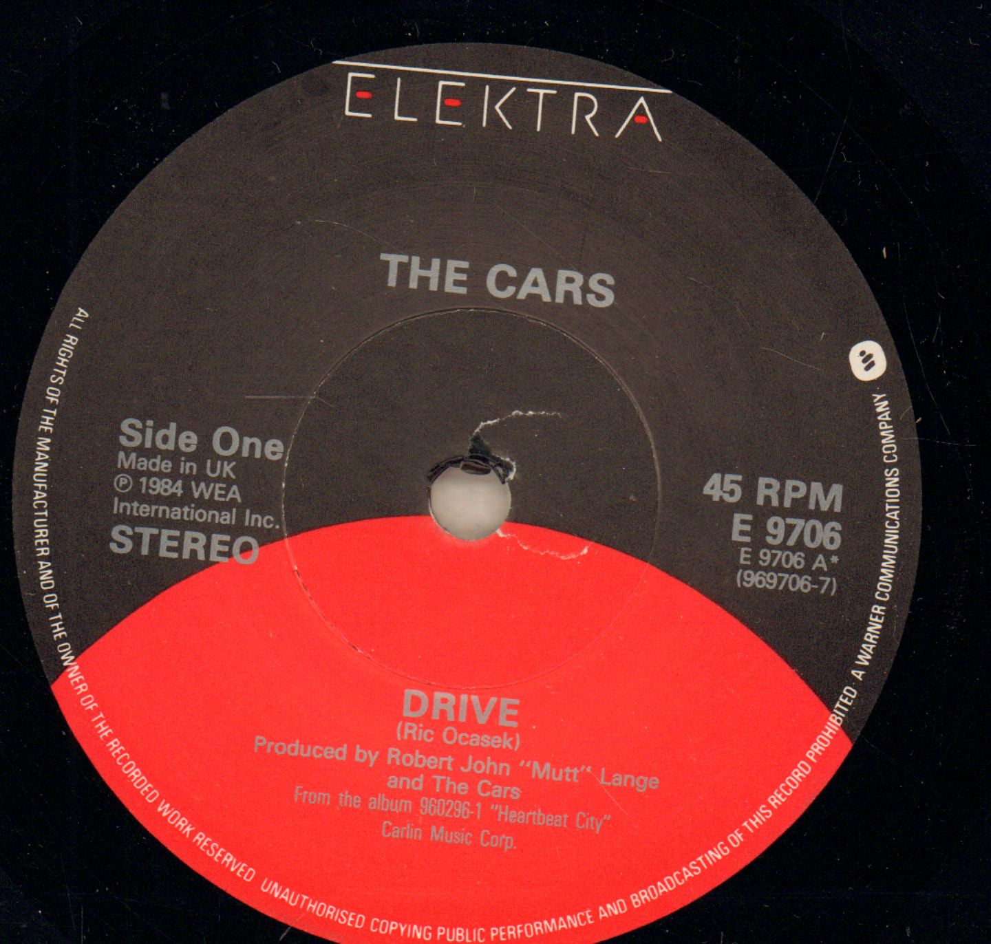 The Cars-Drive-7" Vinyl