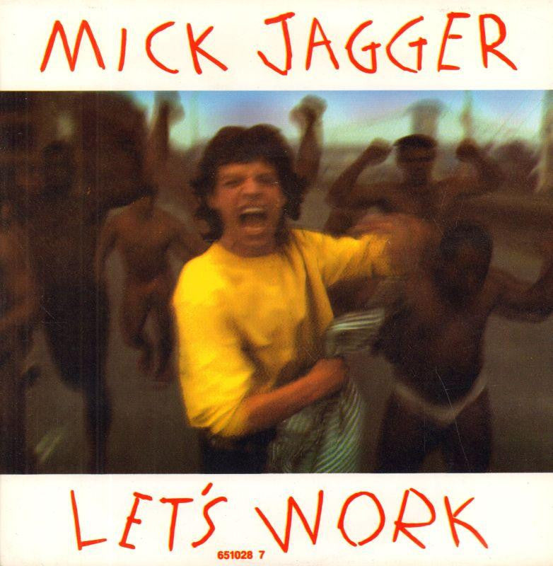 Mick Jagger-Let's Work-7" Vinyl P/S