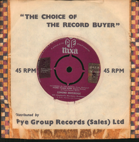 Edmund Hockridge-More Than Ever-7" Vinyl