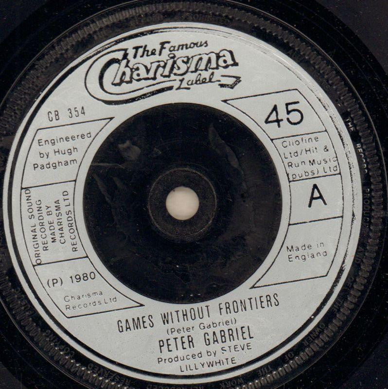 Peter Gabriel-Games Without Frontiers-7" Vinyl
