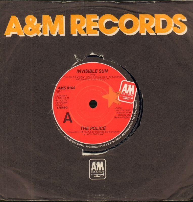 The Police-Invisible Sun-7" Vinyl