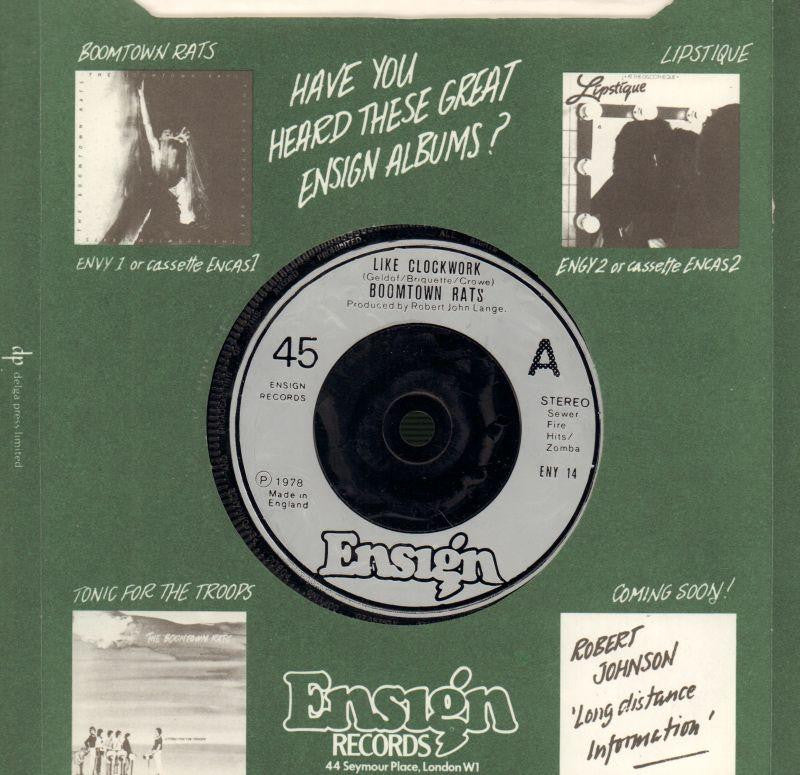Boomtown Rats-Like Clockwork-7" Vinyl