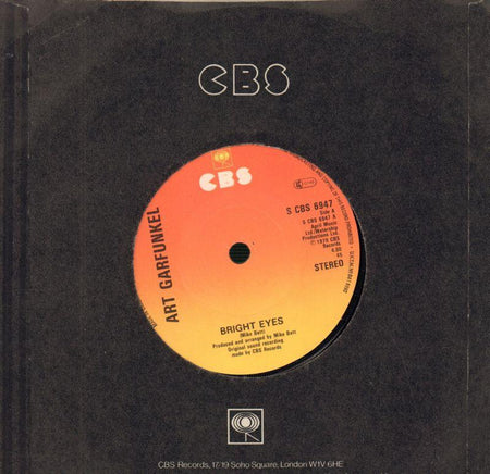 Art Garfunkel-Bright Eyes-7" Vinyl