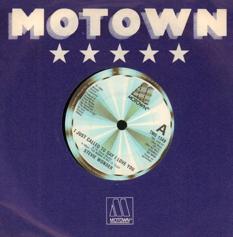 Stevie Wonder-I Just Called To Say I Love You-7" Vinyl