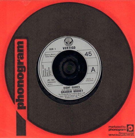 Graham Bonnet-Night Games-7" Vinyl