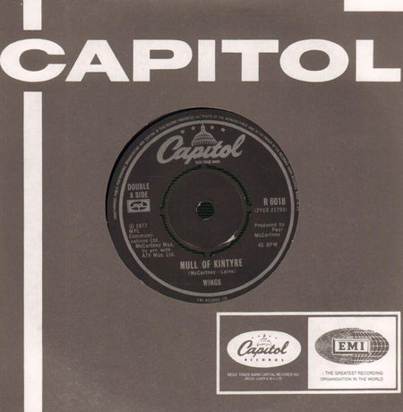 Wings-Mull Of Kintyre-7" Vinyl