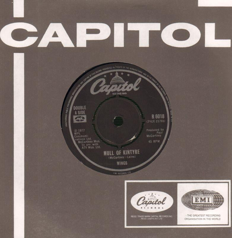 Wings-Mull Of Kintyre-7" Vinyl