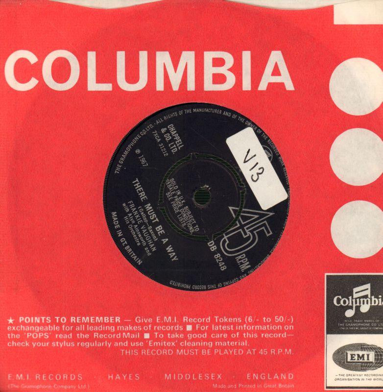 Frankie Vaughan-There Must Be A Way-7" Vinyl