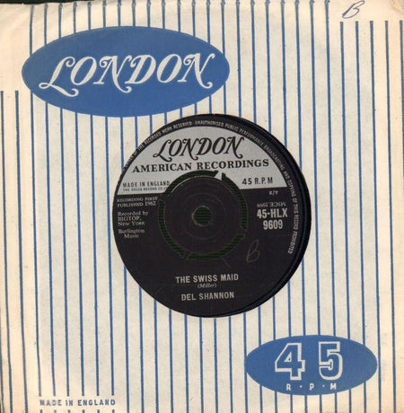 Del Shannon-The Swiss Maid-7" Vinyl