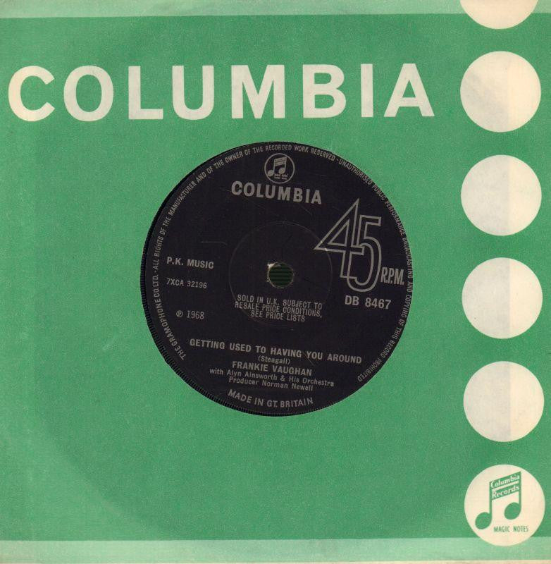 Frankie Vaughan-Getting Used To Having You Around-7" Vinyl